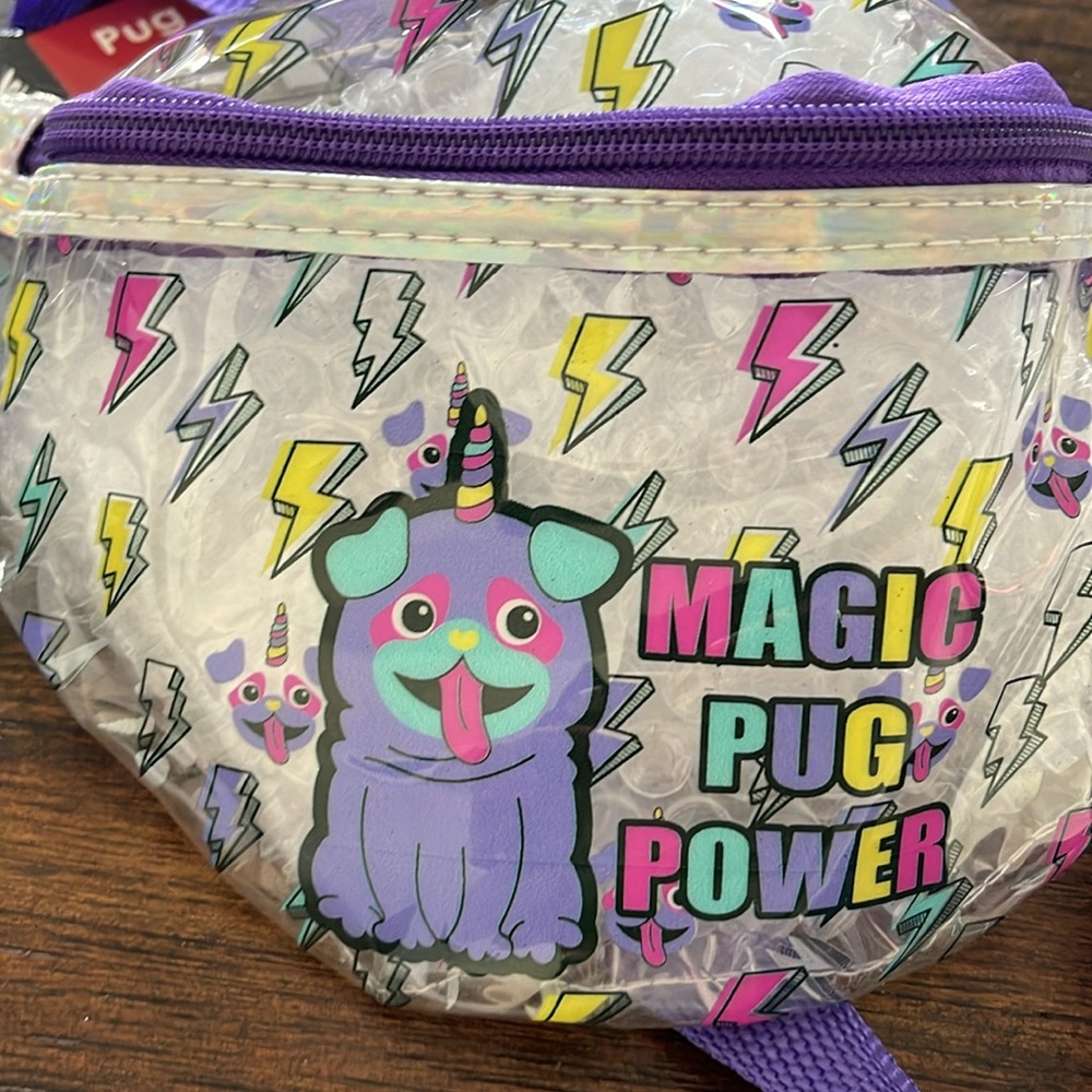 Magic pug power fanny pack !